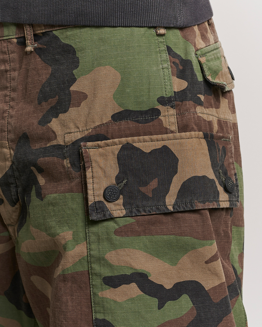 Herr | Shorts | RRL | Regiment Cargo Shorts Woodland Camo