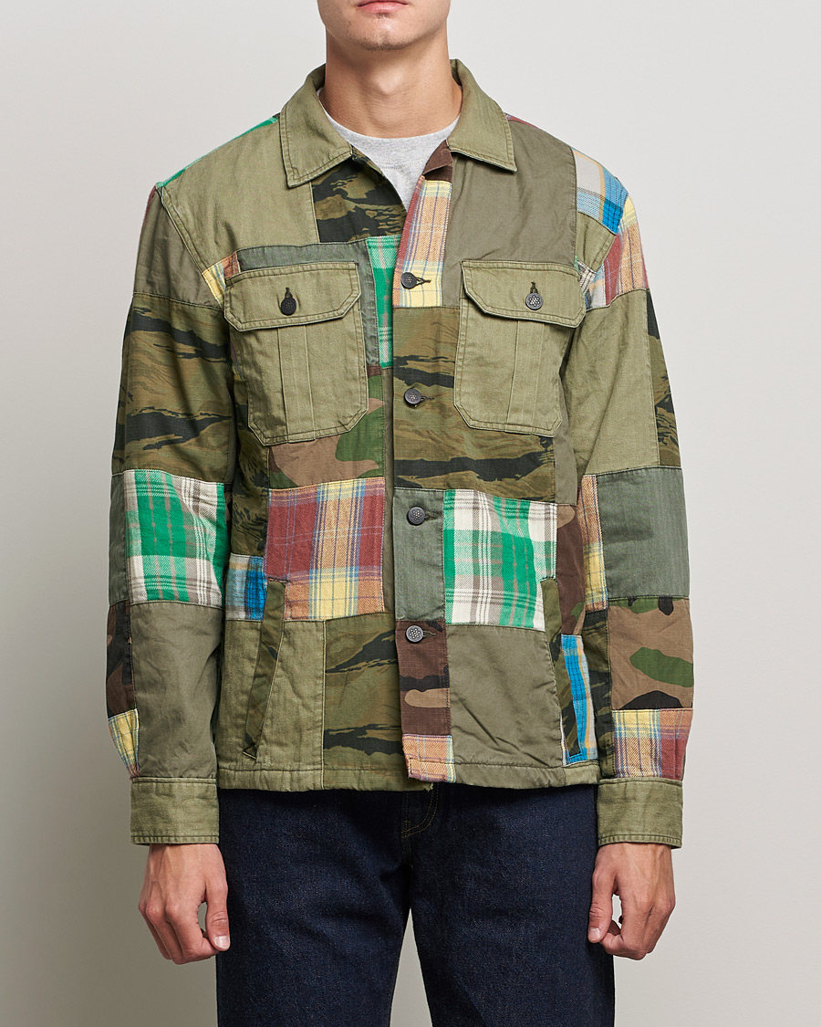 Herr | Jackor | RRL | Clark Patchwork Jacket Multicolor