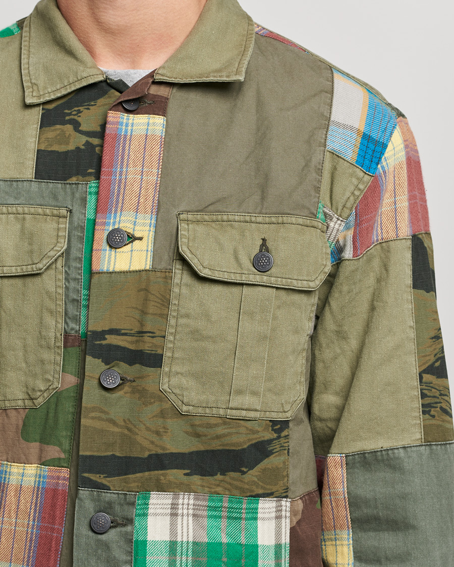 Herr | Jackor | RRL | Clark Patchwork Jacket Multicolor