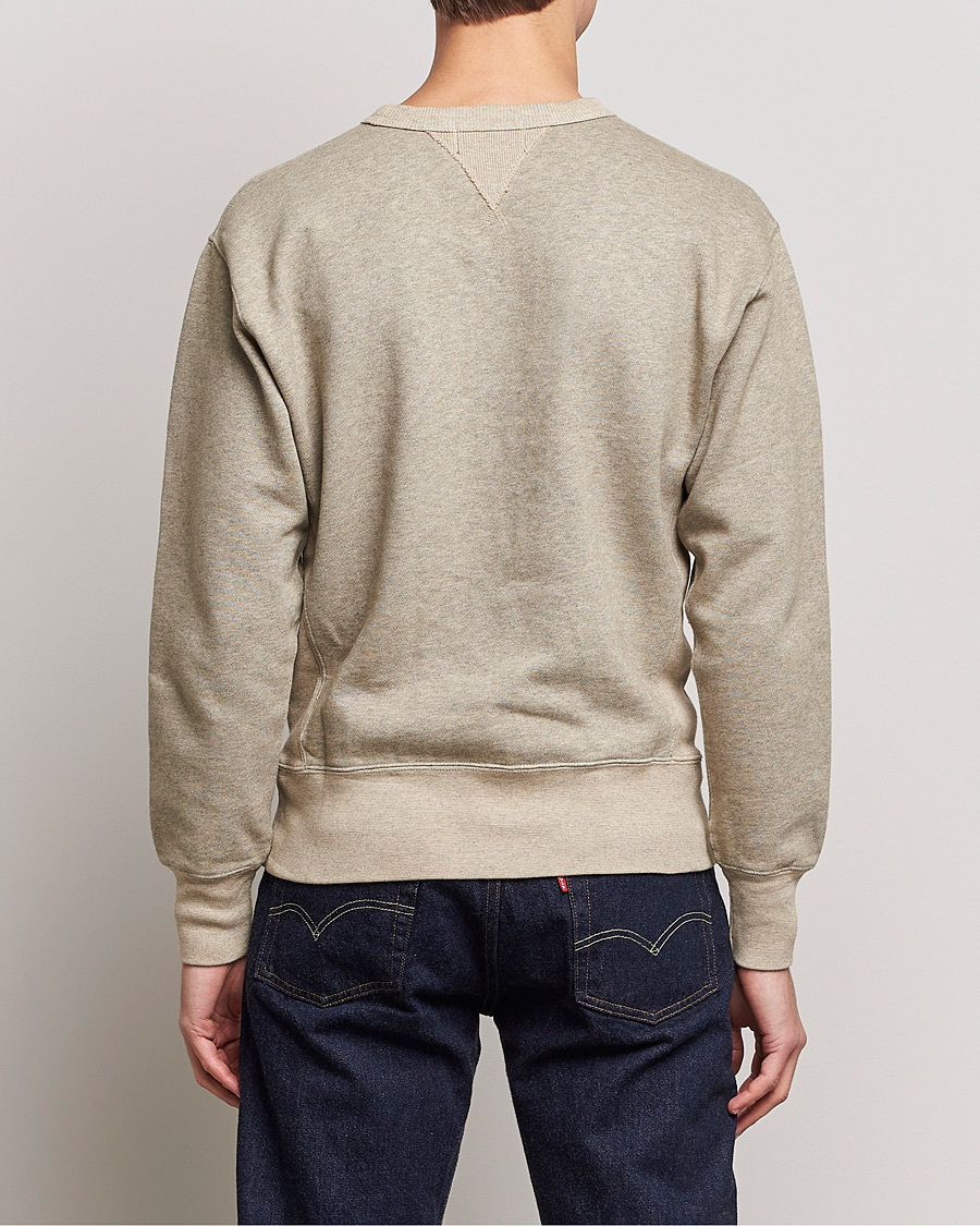 Herr | Tröjor | RRL | Double V Sweatshirt Trainer Heather