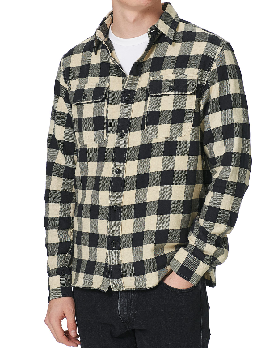 Herr | Skjortor | RRL | Matlock Overshirt Black/White