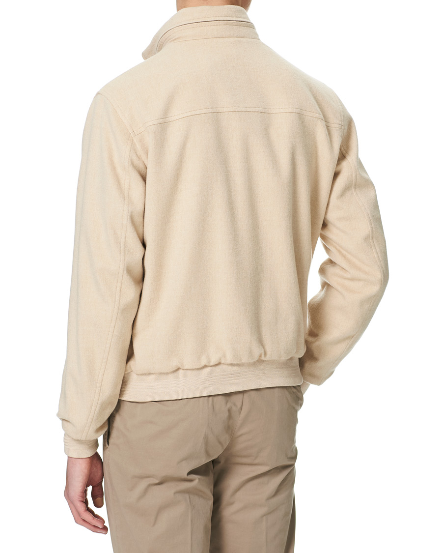 Herr | Jackor | Kiton | Reversible Cashmere Jacket Beige