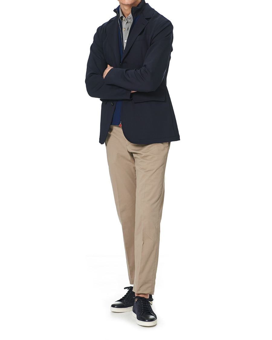 Herr | Jackor | Kiton | Stretch 3-in-1 Blazer Navy