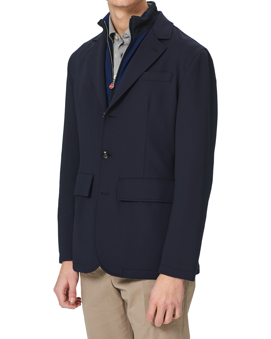 Herr | Jackor | Kiton | Stretch 3-in-1 Blazer Navy