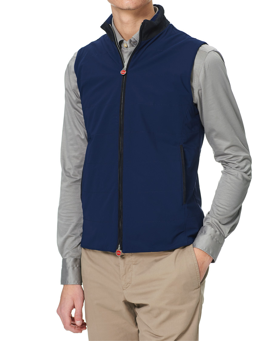 Herr | Jackor | Kiton | Stretch 3-in-1 Blazer Navy