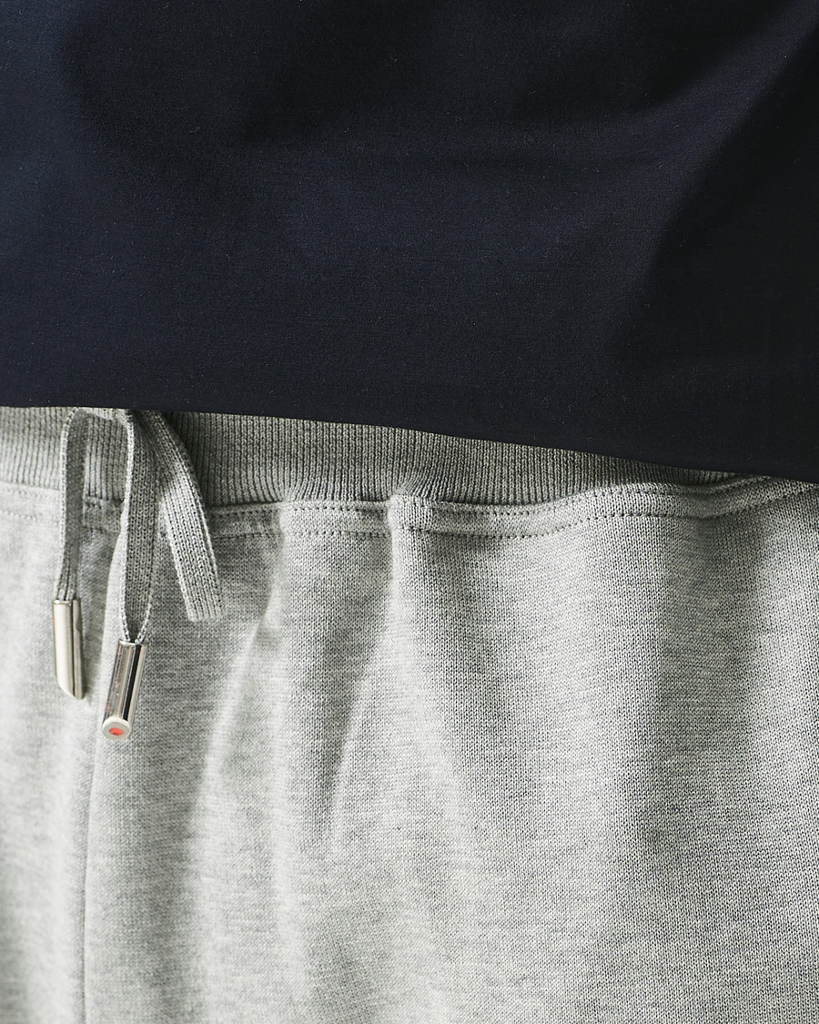 Herr | Byxor | Kiton | Soft Cotton Joggers Light Grey