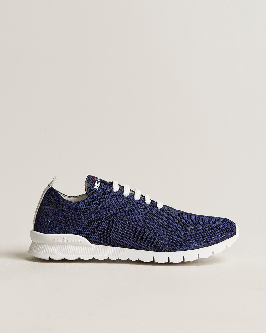 Herr | Kiton Mesh Running Sneakers Navy | Kiton | Mesh Running Sneakers Navy