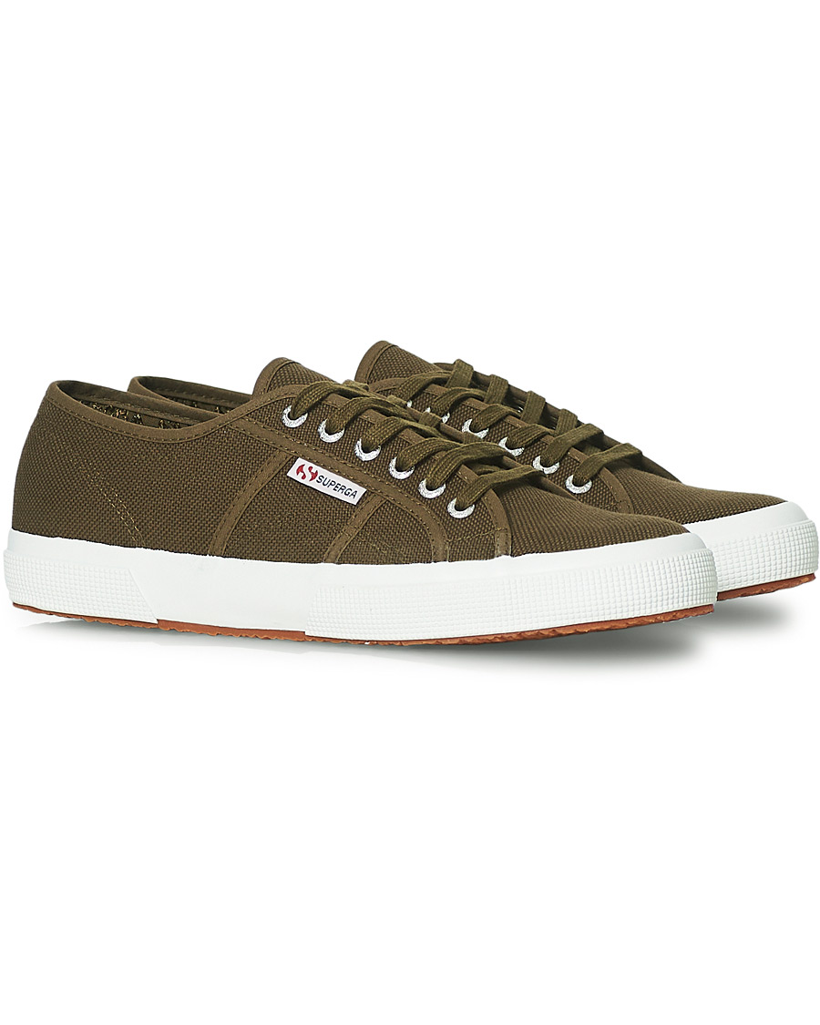 Herr | Superga Canvas Sneaker Military Green | Superga | Canvas Sneaker Military Green