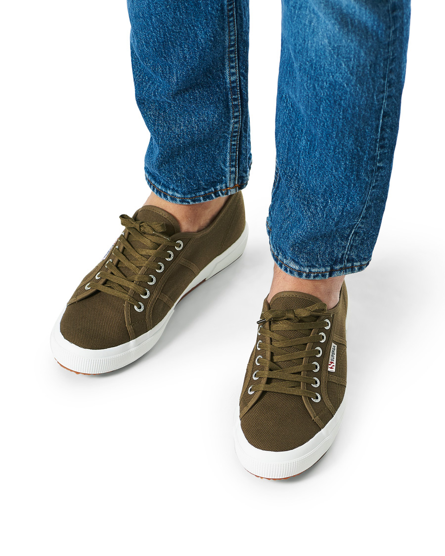 Herr | Superga Canvas Sneaker Military Green | Superga | Canvas Sneaker Military Green
