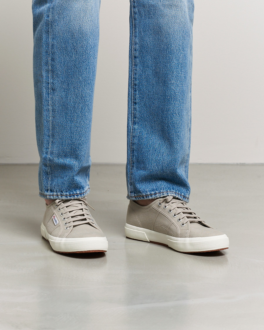 Herr | Superga Canvas Sneaker Grey | Superga | Canvas Sneaker Grey