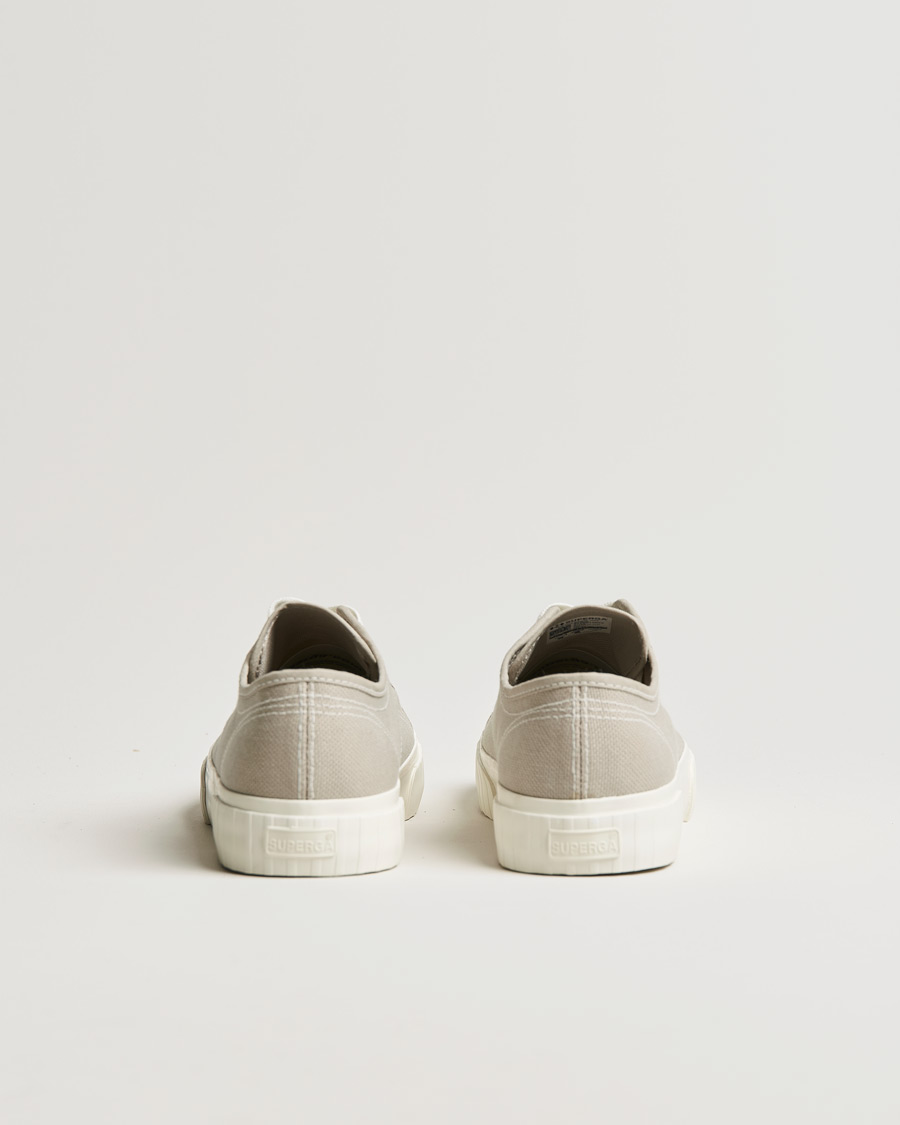 Herr | Superga Canvas Stripe Sole Sneaker Grey | Superga | Canvas Stripe Sole Sneaker Grey