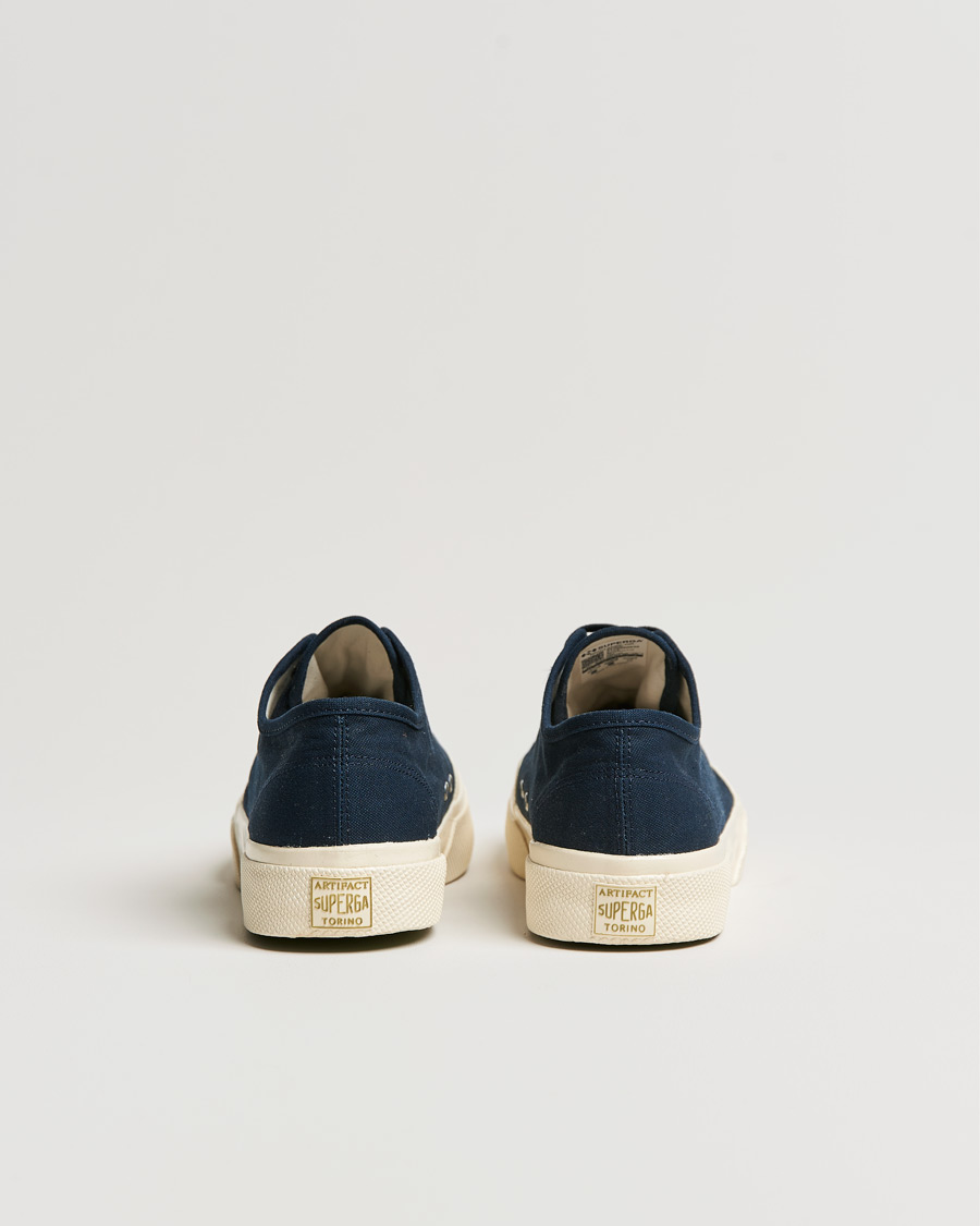 Herr | Superga Artifact Selvedge Duck Sneaker Navy | Superga | Artifact Selvedge Duck Sneaker Navy