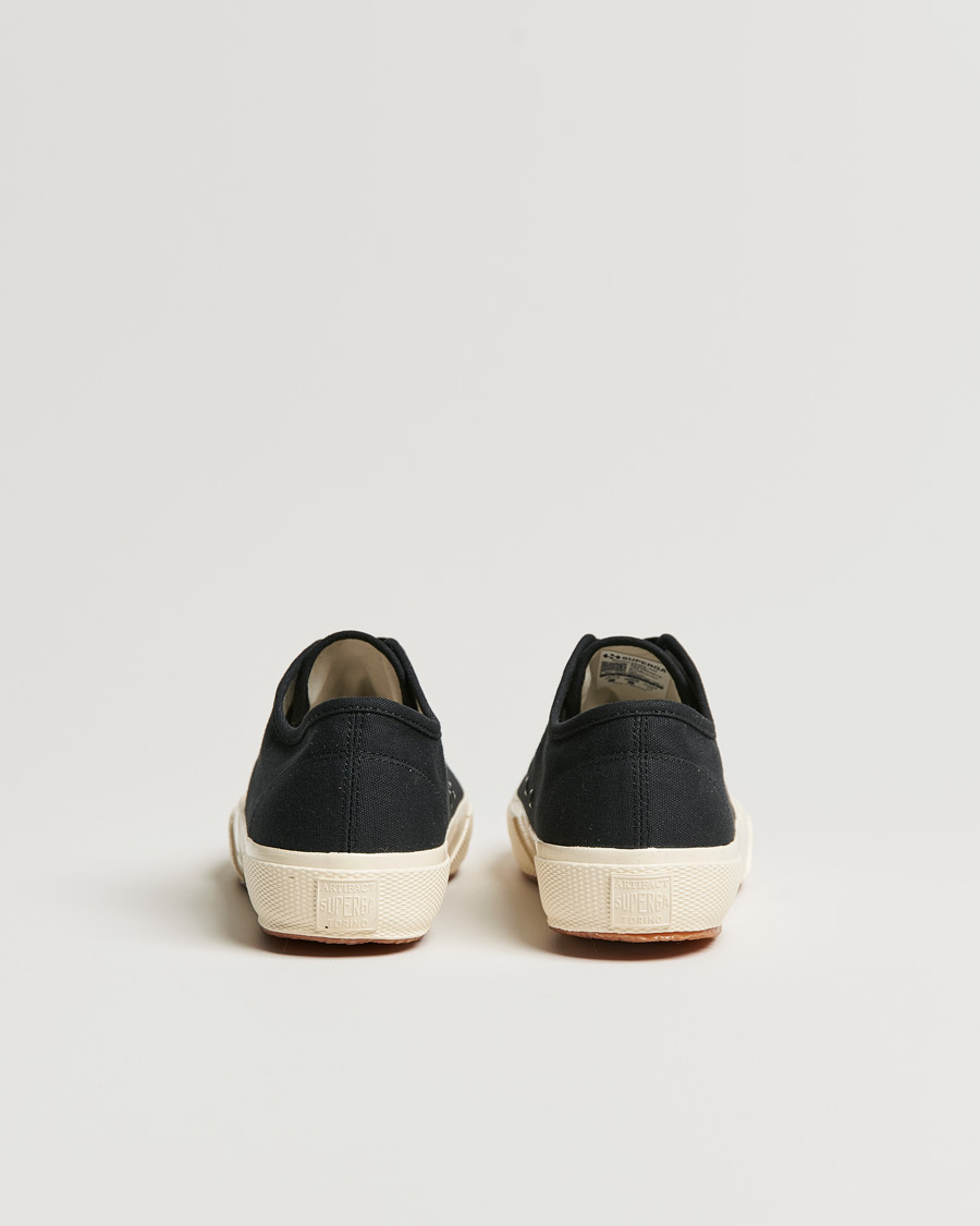 Herr | Superga Artifact Deck Canvas Sneaker Black | Superga | Artifact Deck Canvas Sneaker Black
