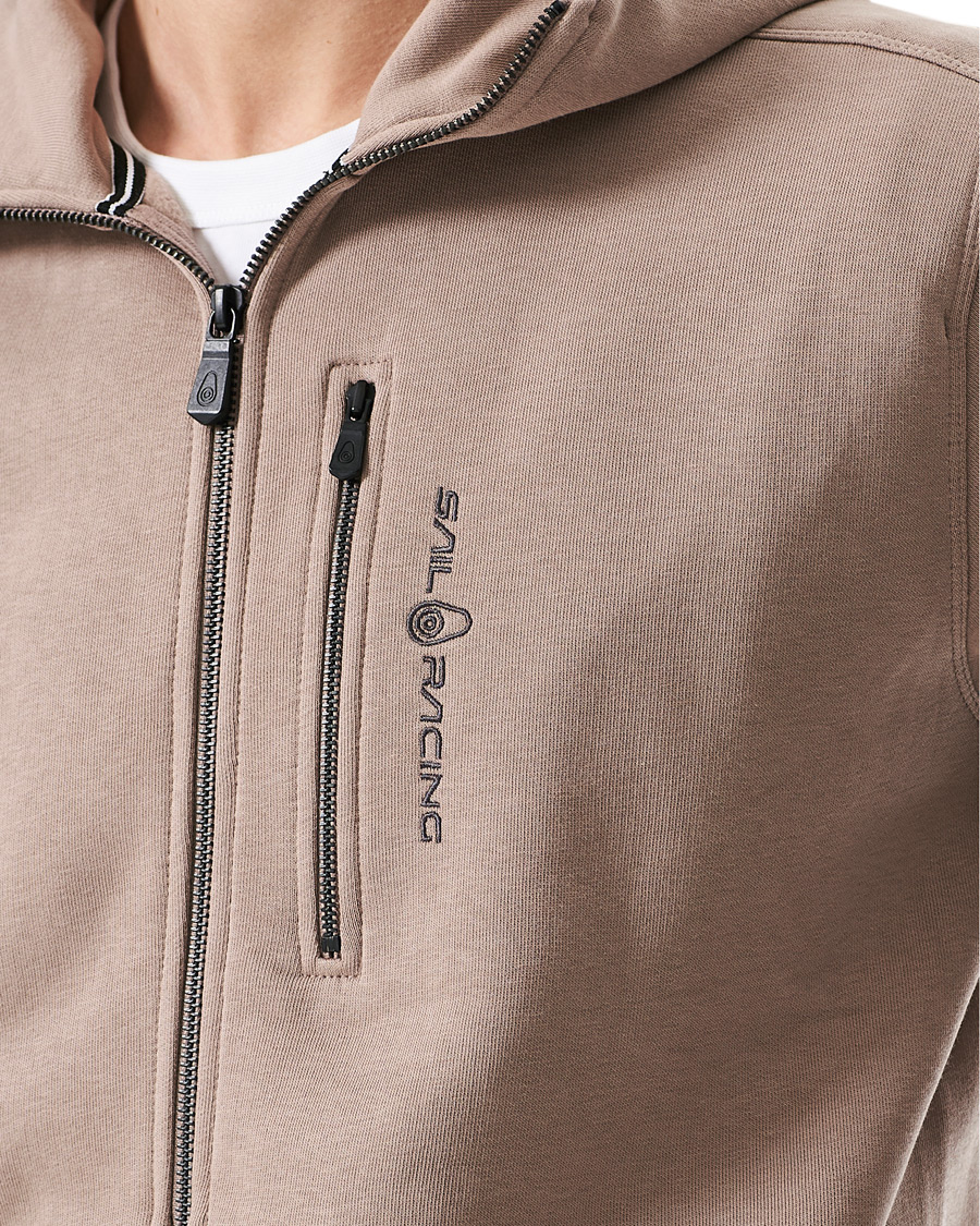 Herr | Tröjor | Sail Racing | Bowman Zip Hood Sand