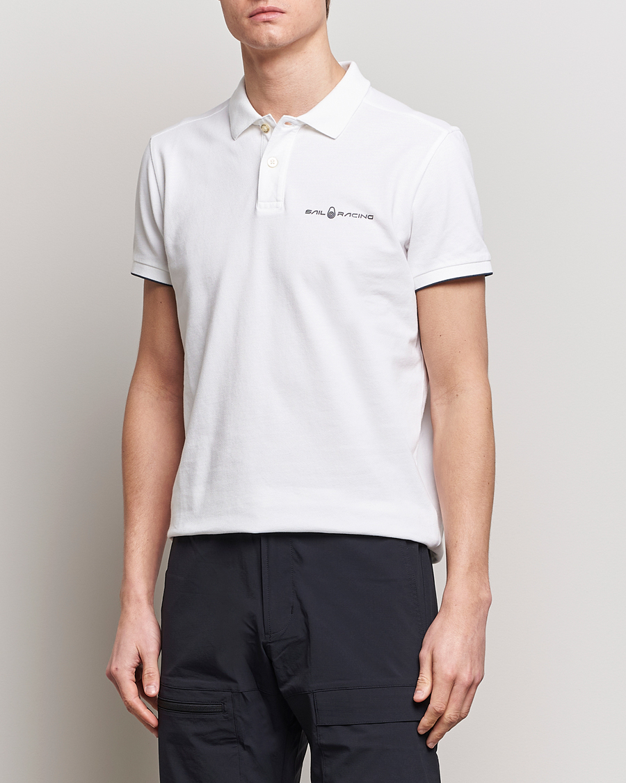 Herr | Pikéer | Sail Racing | Bowman Polo White