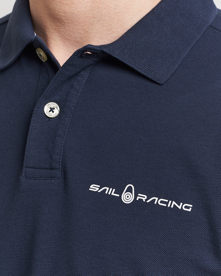 Herr | Pikéer | Sail Racing | Bowman Polo Navy