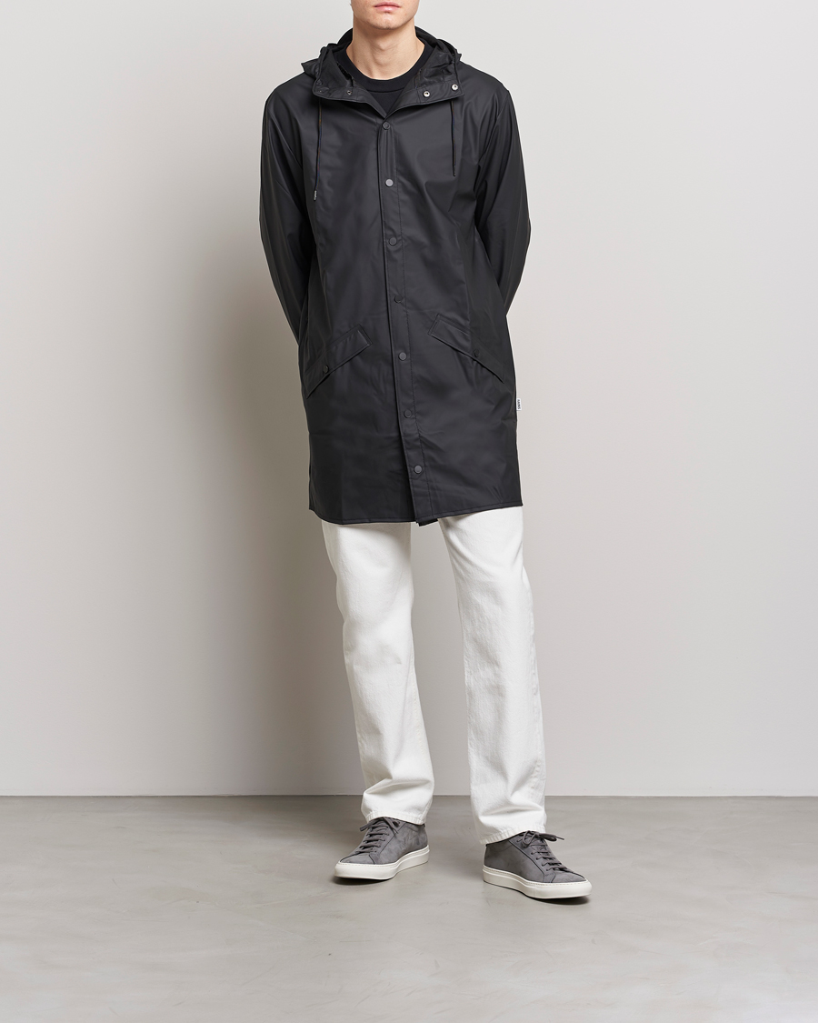 Herr | Jackor | RAINS | Long Jacket Black