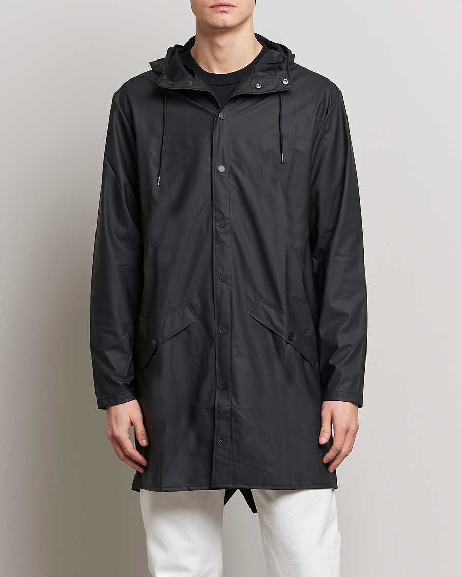 Herr | Vårjackor herr | RAINS | Long Jacket Black