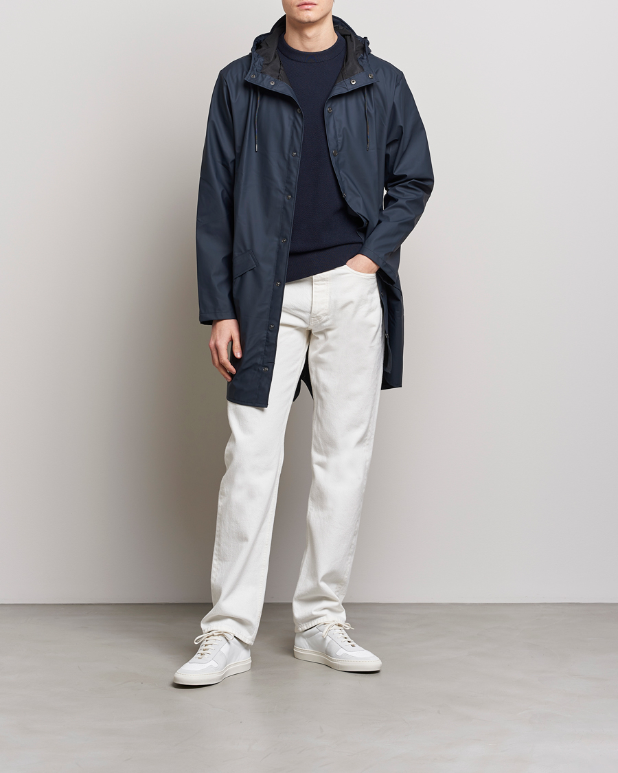 Herr | Jackor | RAINS | Long Jacket Navy