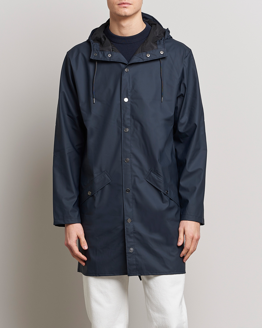 Herr | Jackor | RAINS | Long Jacket Navy