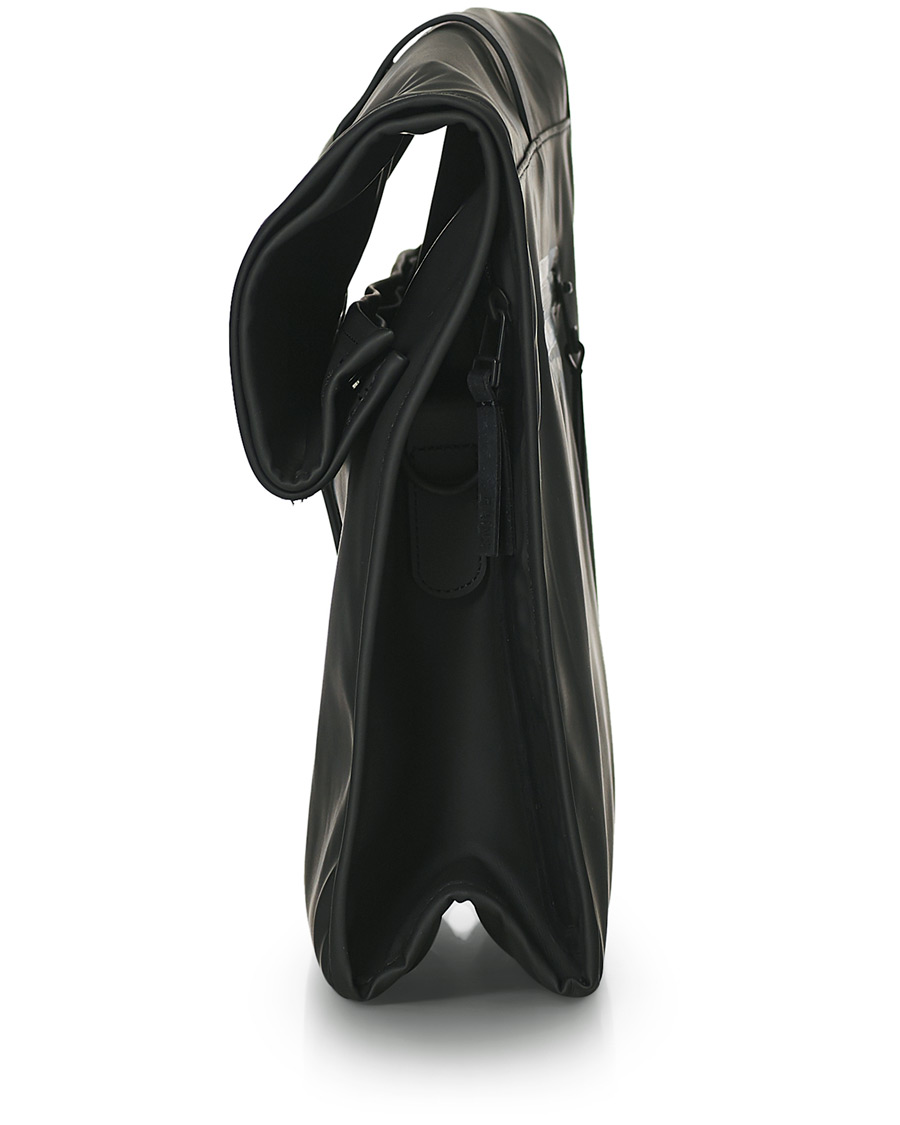 Herr | RAINS Rolltop Messenger Bag Black | RAINS | Rolltop Messenger Bag Black
