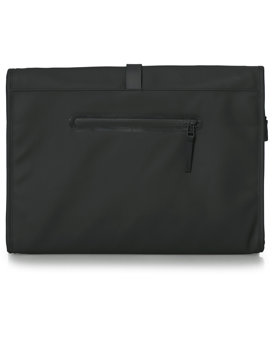 Herr | RAINS Rolltop Messenger Bag Black | RAINS | Rolltop Messenger Bag Black