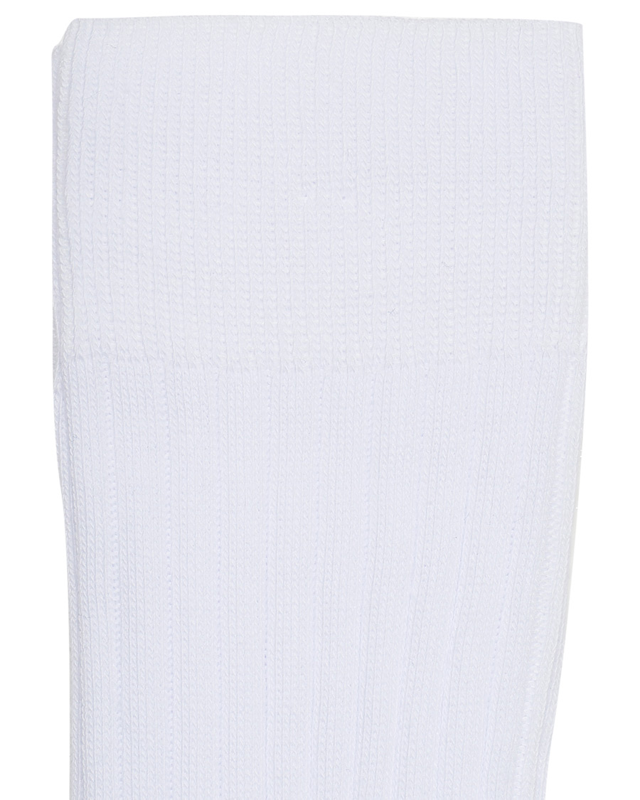 Herr | Underkläder | Amanda Christensen | 3-Pack True Cotton Ribbed Socks White