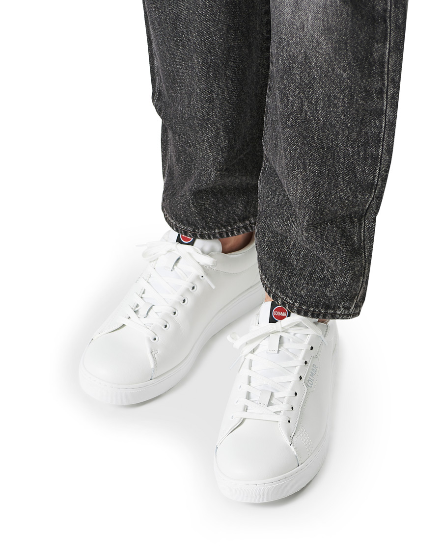 Herr | Colmar Bates Retro Tennis Sneaker White | Colmar | Bates Retro Tennis Sneaker White