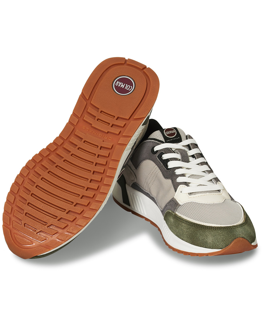 Herr | Colmar Dalton Vice Sneaker Beige/Green/White | Colmar | Dalton Vice Sneaker Beige/Green/White