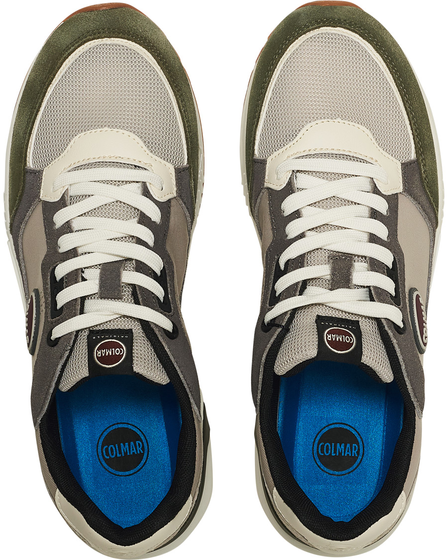 Herr | Colmar Dalton Vice Sneaker Beige/Green/White | Colmar | Dalton Vice Sneaker Beige/Green/White