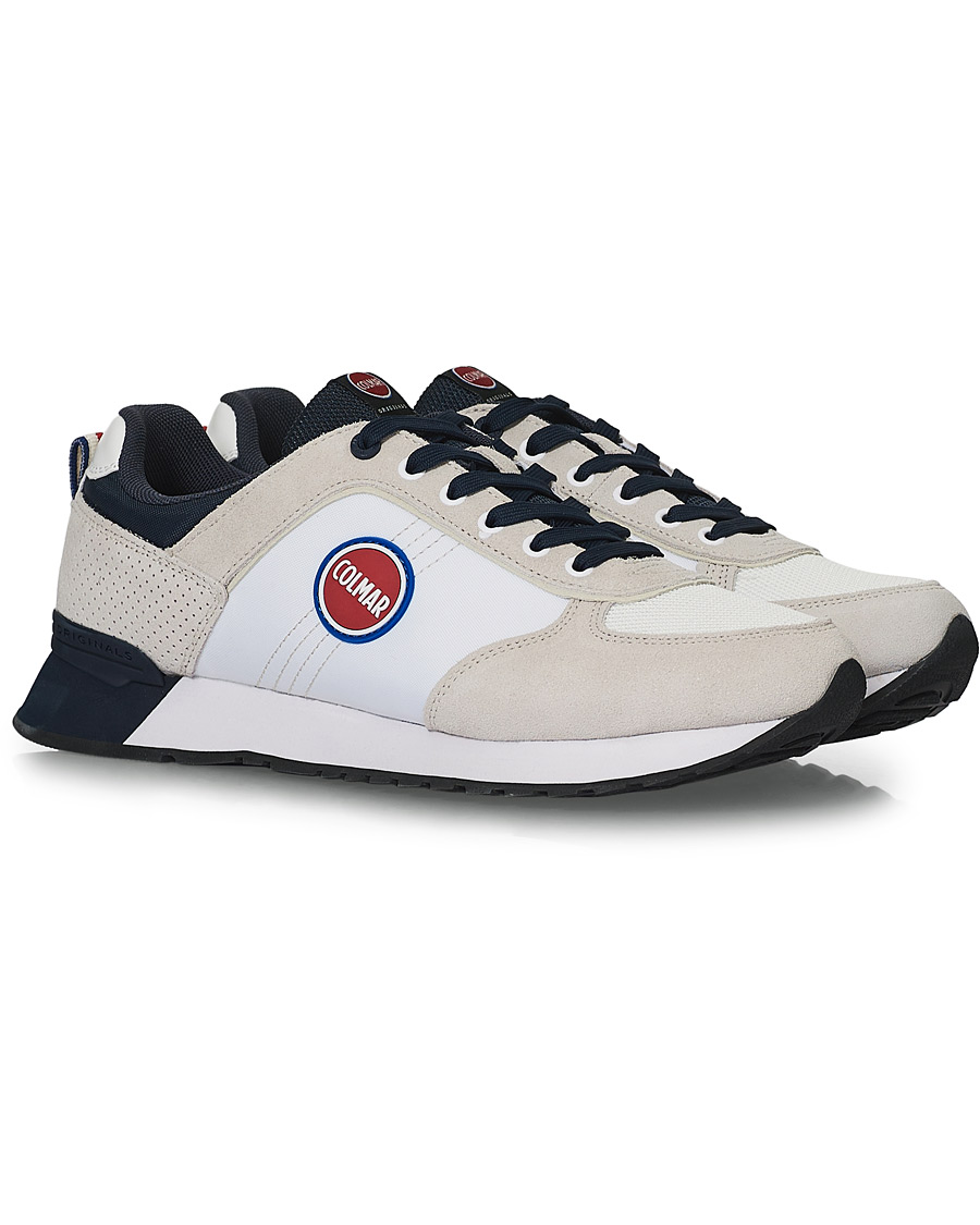 Herr | Colmar Travis Authentic Sneakers White | Colmar | Travis Authentic Sneakers White