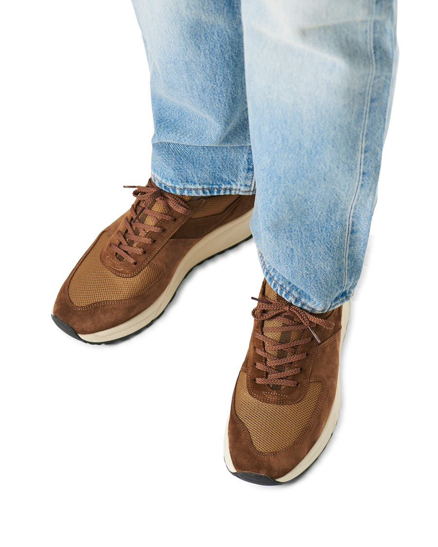 Herr | C.QP Stride Suede/Nylon Runner Snuff | CQP | C.QP Stride Suede/Nylon Runner Snuff