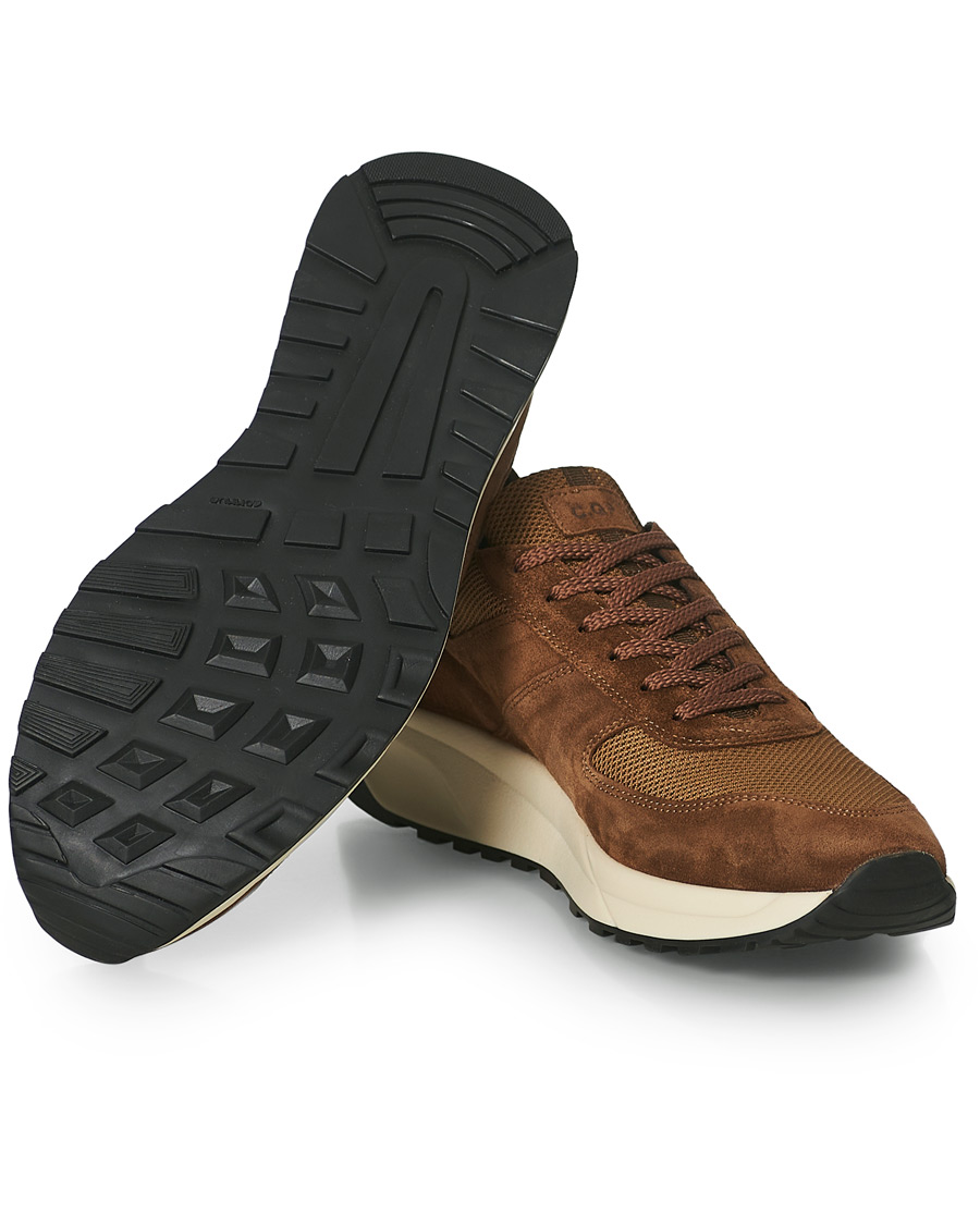 Herr | C.QP Stride Suede/Nylon Runner Snuff | CQP | C.QP Stride Suede/Nylon Runner Snuff