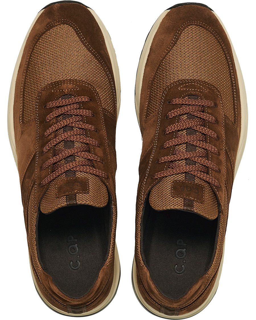Herr | C.QP Stride Suede/Nylon Runner Snuff | CQP | C.QP Stride Suede/Nylon Runner Snuff