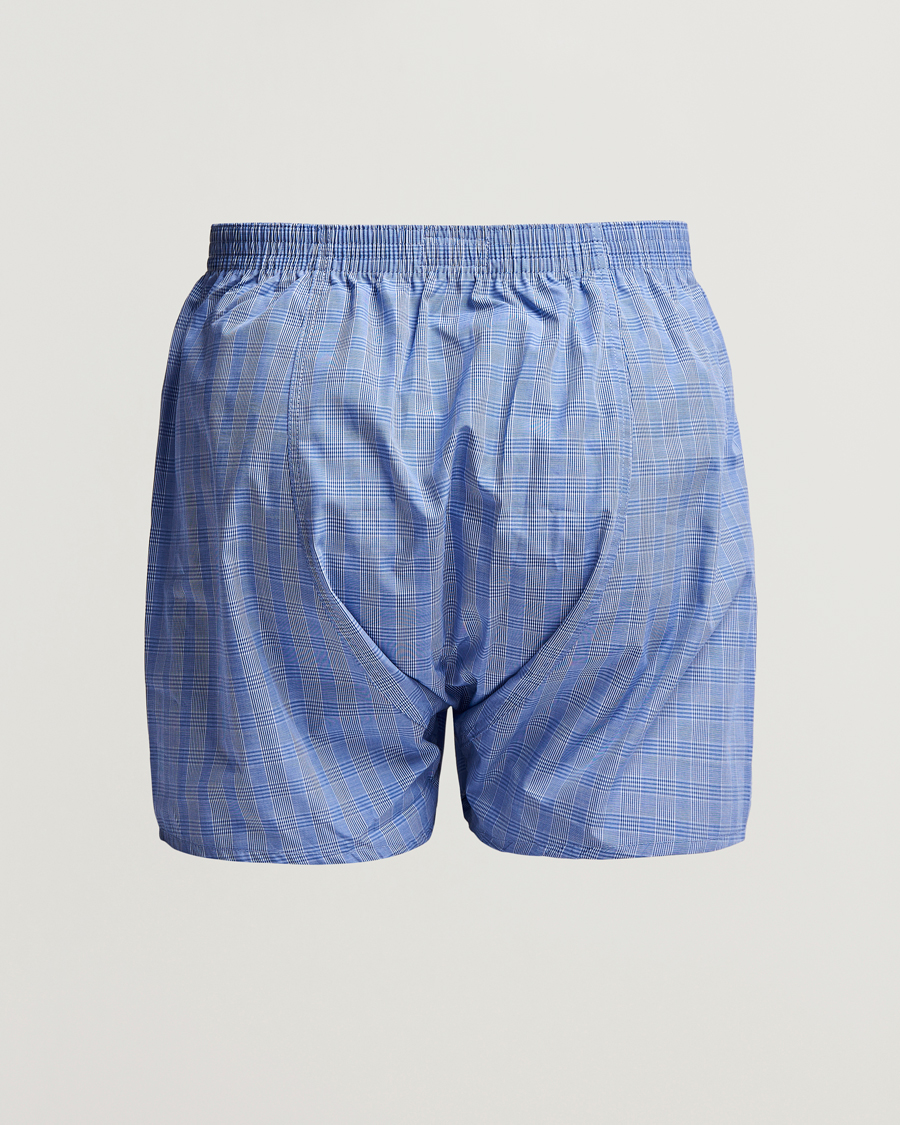 Herr | Boxershorts | Derek Rose | Classic Fit Cotton Boxer Shorts Blue