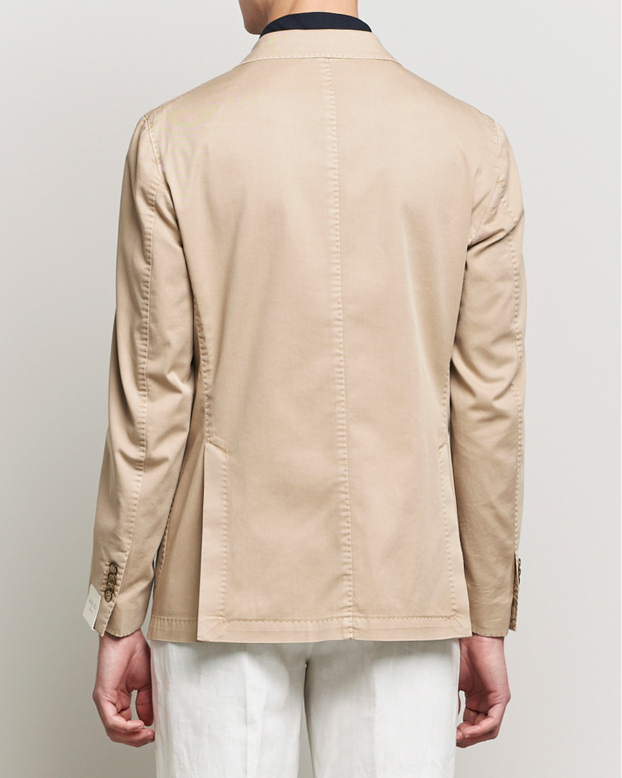 Herr | Kavajer | L.B.M. 1911 | Jack Regular Fit Cotton Stretch Blazer Sand