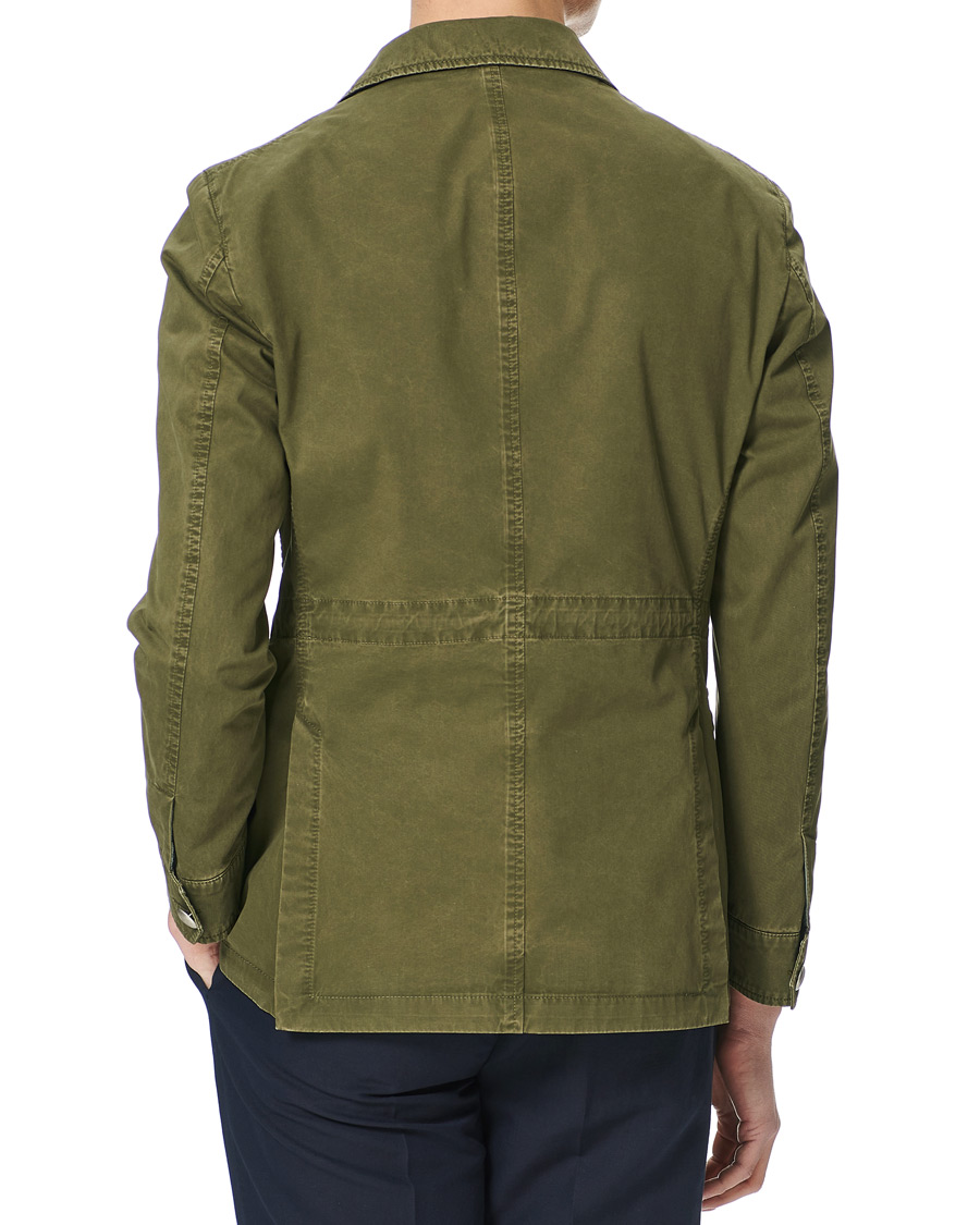Herr | Jackor | L.B.M. 1911 | Cotton Gabardine Field Jacket Olive