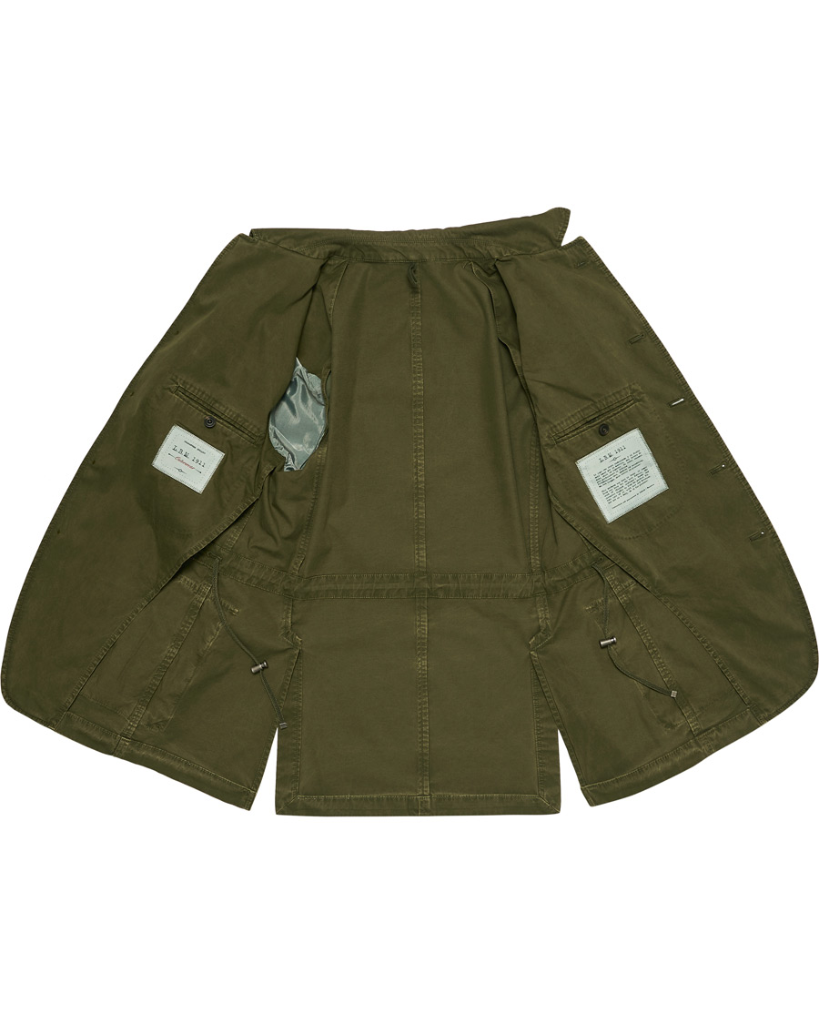 Herr | Jackor | L.B.M. 1911 | Cotton Gabardine Field Jacket Olive