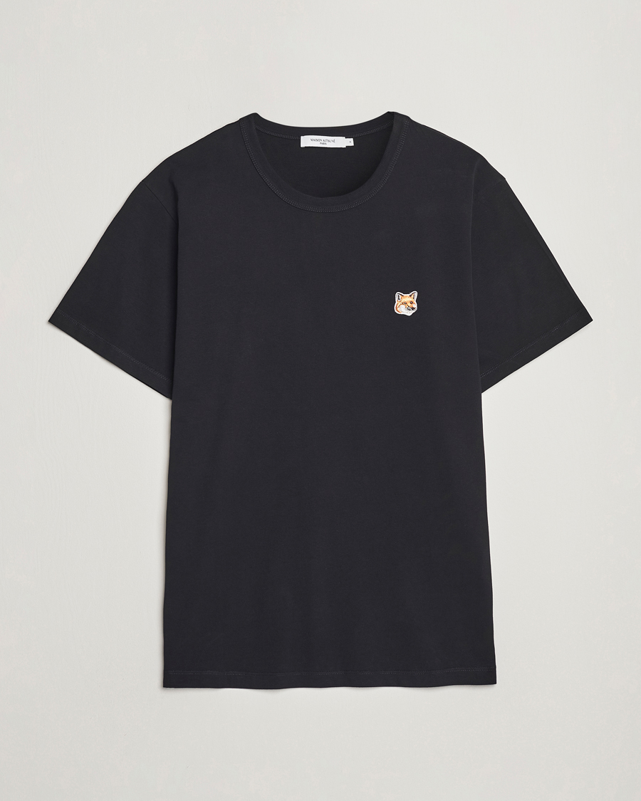 Herr | T-Shirts | Maison Kitsuné | Fox Head T-Shirt Black
