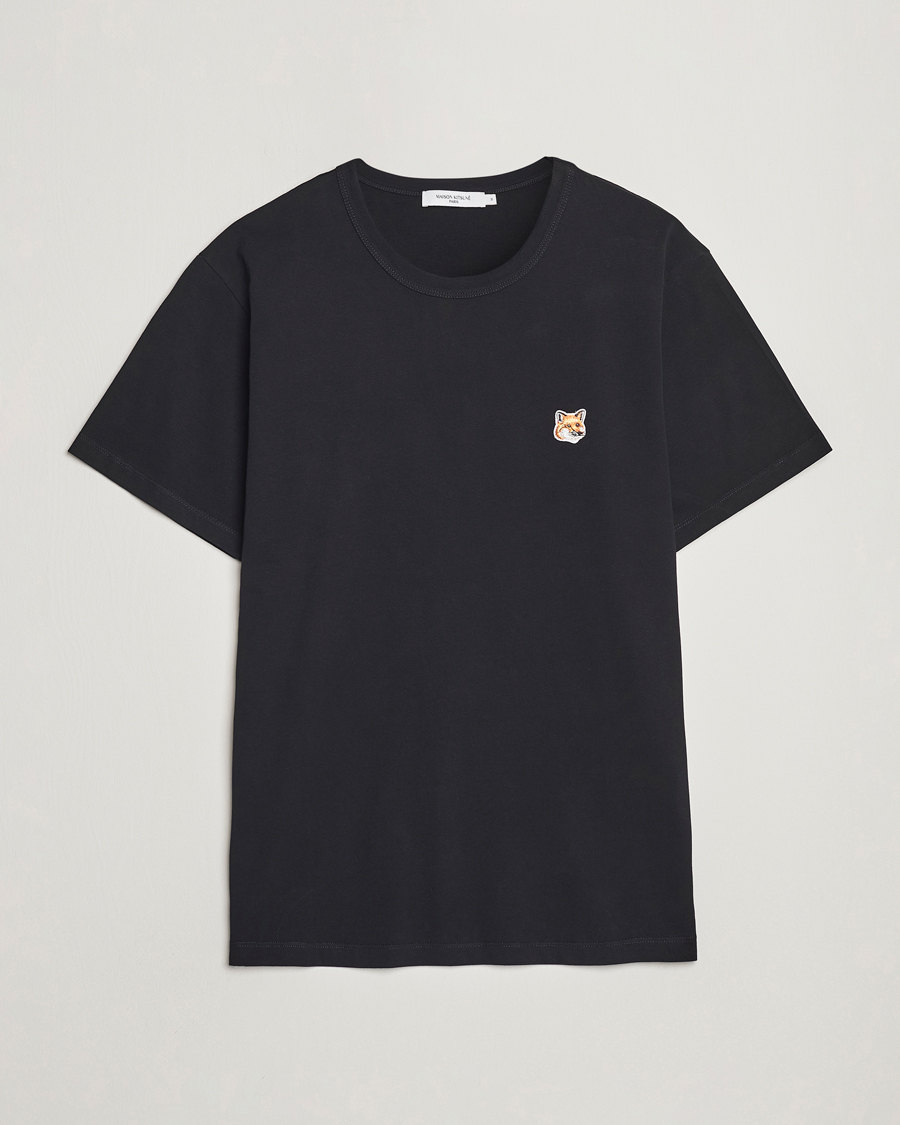 Herr | | Maison Kitsuné | Fox Head T-Shirt Black