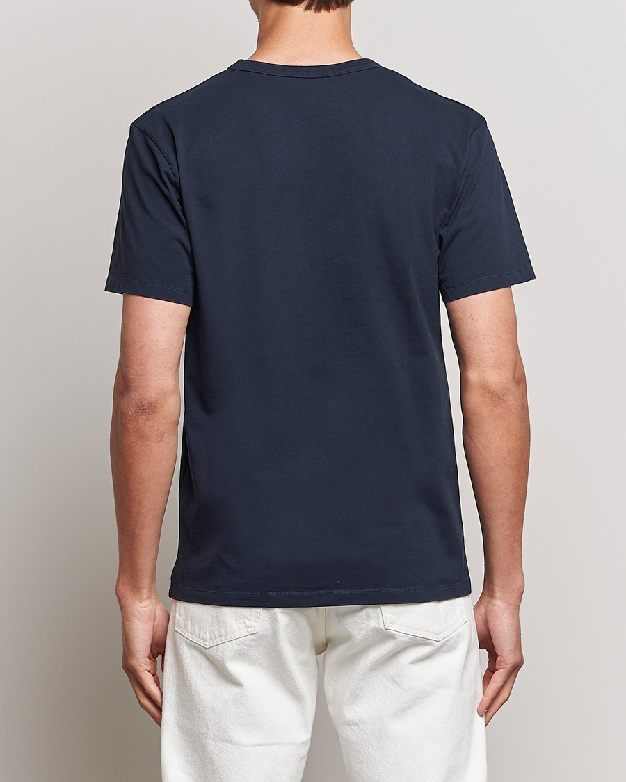 Herr | T-Shirts | Maison Kitsuné | Fox Head T-Shirt Navy