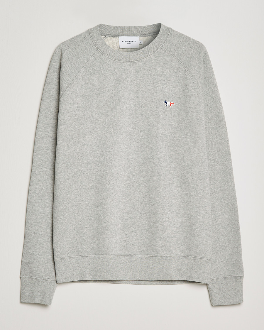 Herr |  | Maison Kitsuné | Tricolor Fox Sweatshirt Grey Melange