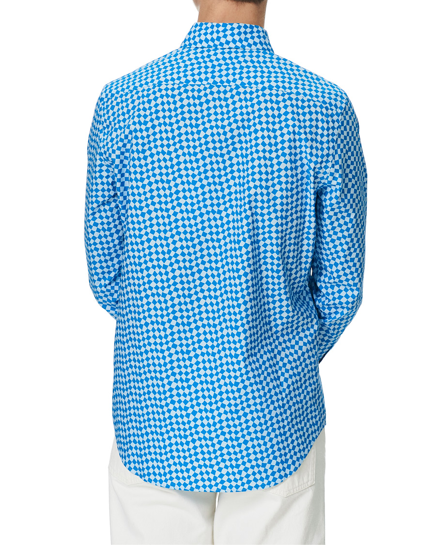 Herr | Skjortor | Marni | Rhombus Print Shirt Blue
