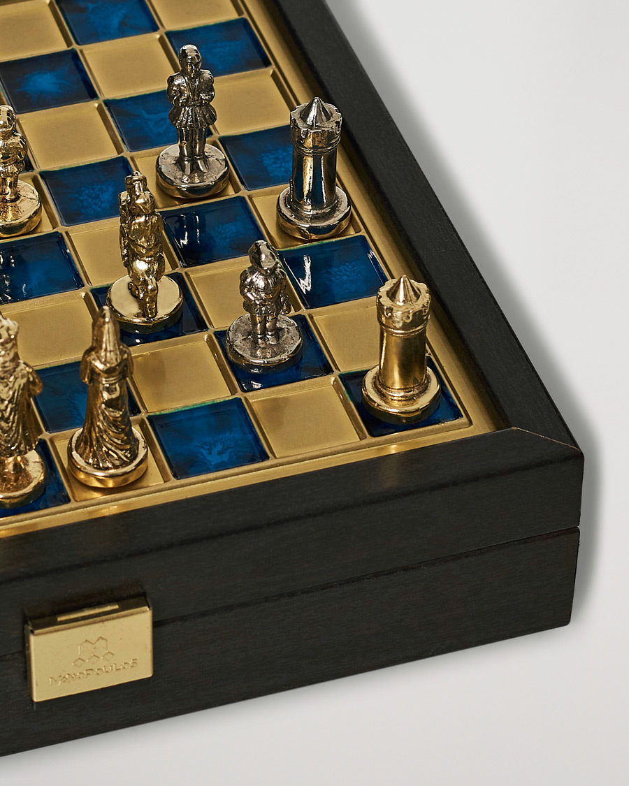 Herr | Spel & fritid | Manopoulos | Byzantine Empire Chess Set Blue