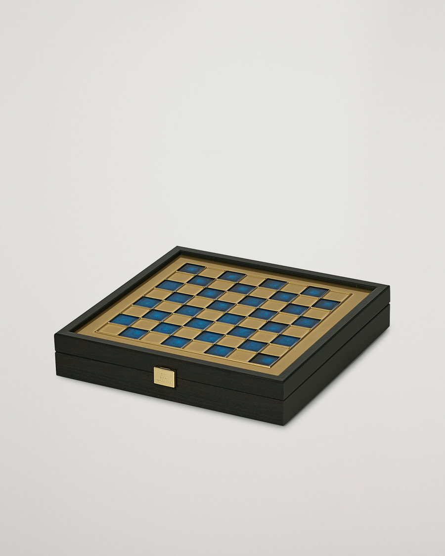 Herr | Julklappstips | Manopoulos | Greek Roman Period Chess Set Blue