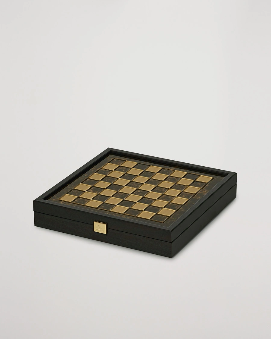 Herr | Lifestyle | Manopoulos | Greek Roman Period Chess Set Brown