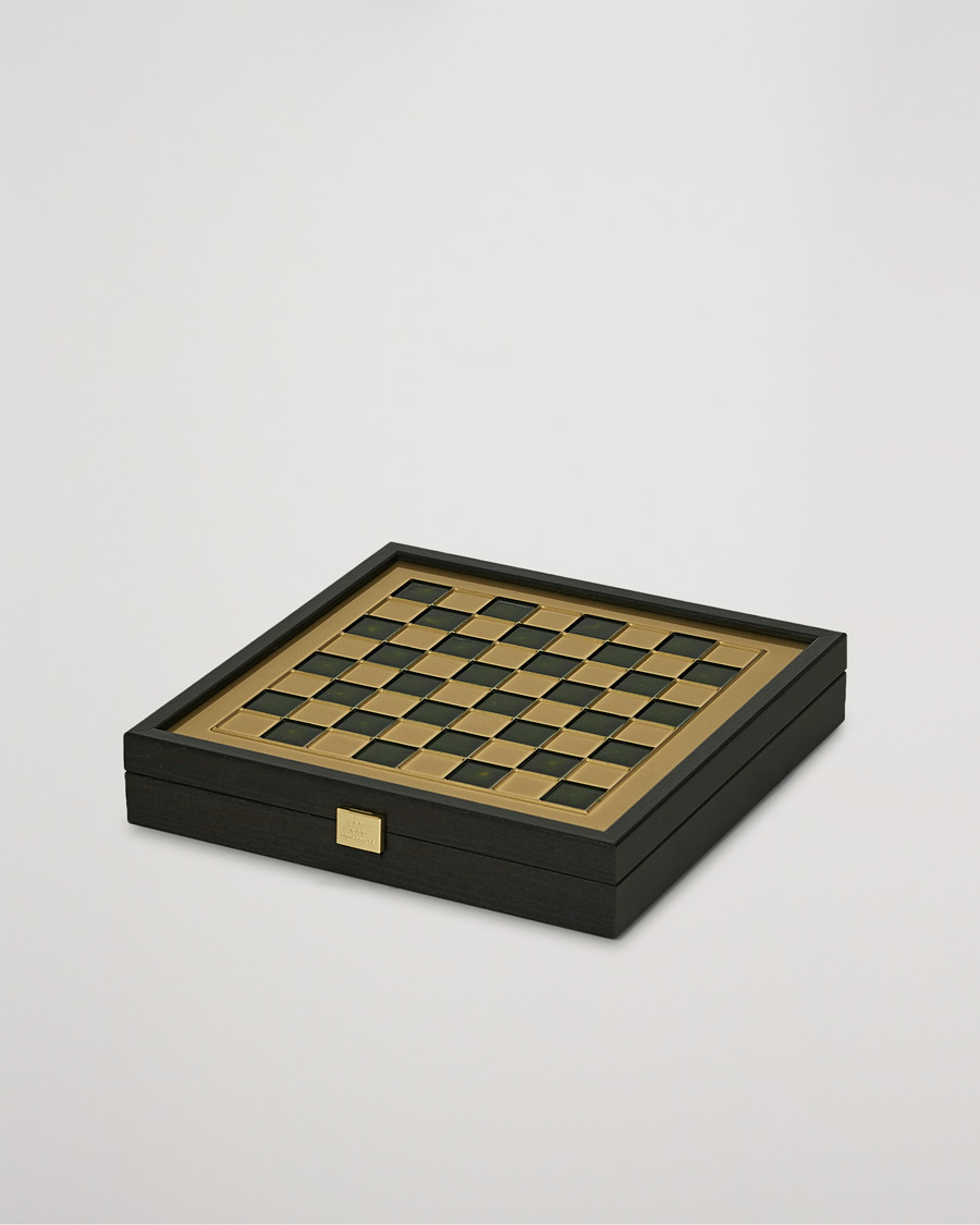 Herr | Spel & fritid | Manopoulos | Greek Roman Period Chess Set Green