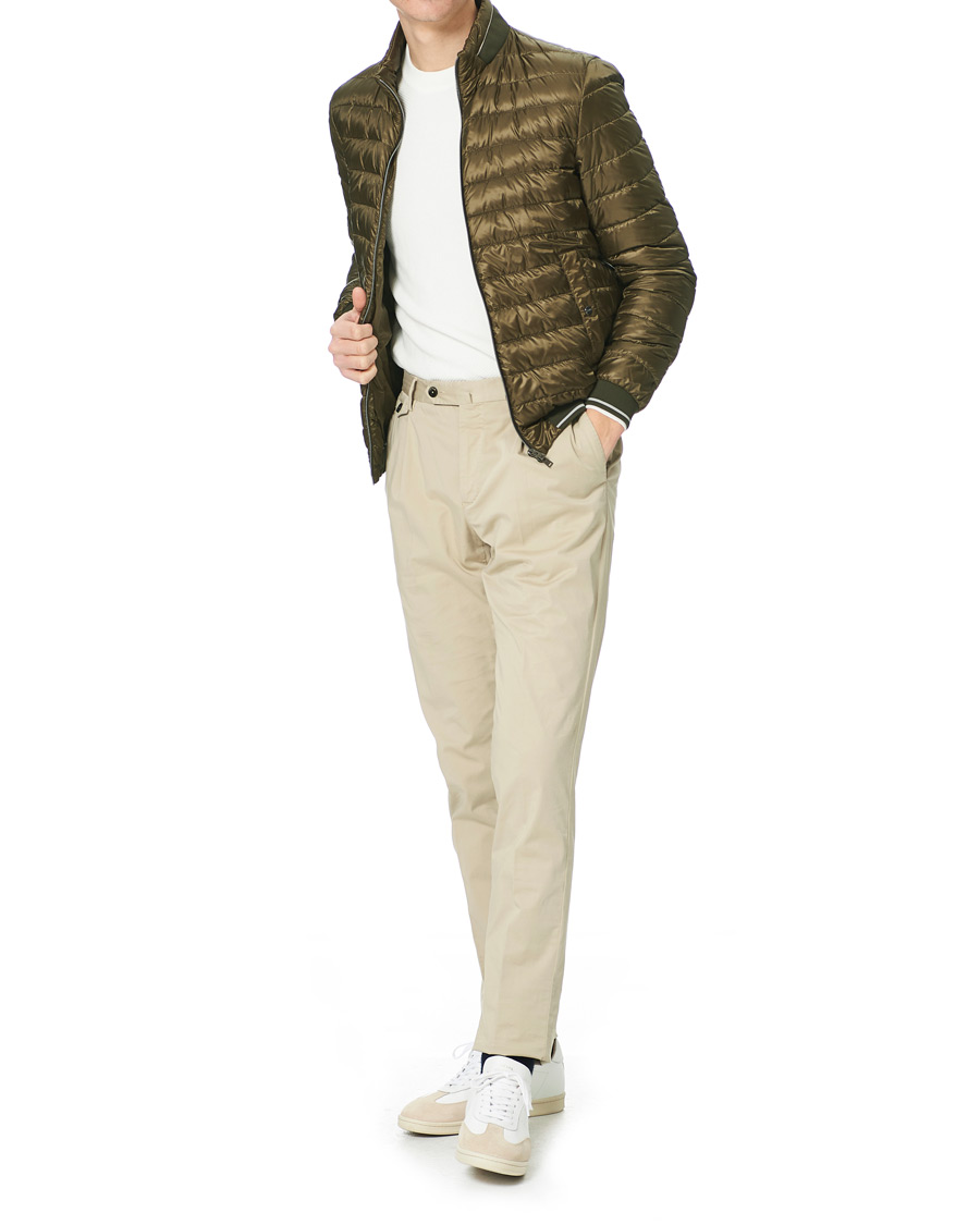 Herr | Jackor | Herno | Nylon Down Jacket Army Green