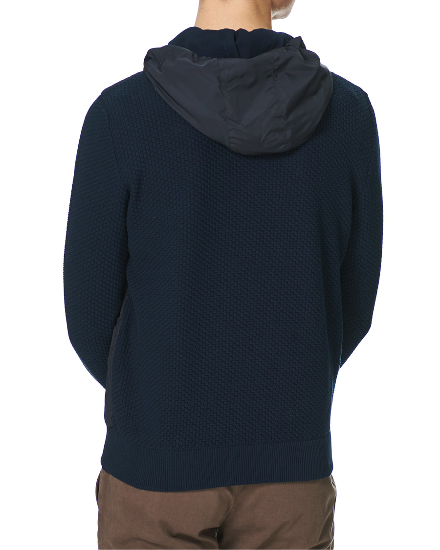 Herr | Jackor | Herno | Knitted Hybrid Jacket Navy