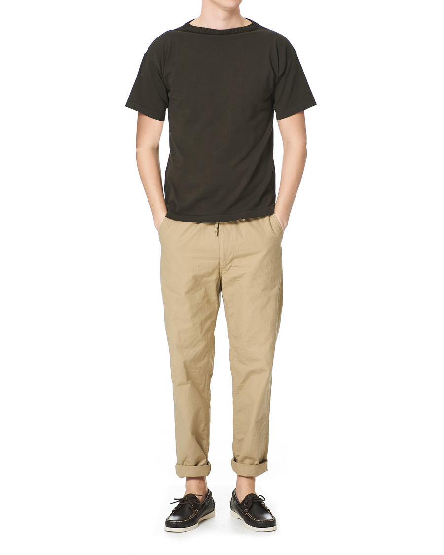 Herr | T-Shirts | Andersen-Andersen | Boatsman Short Sleeve Tee Hunting Green